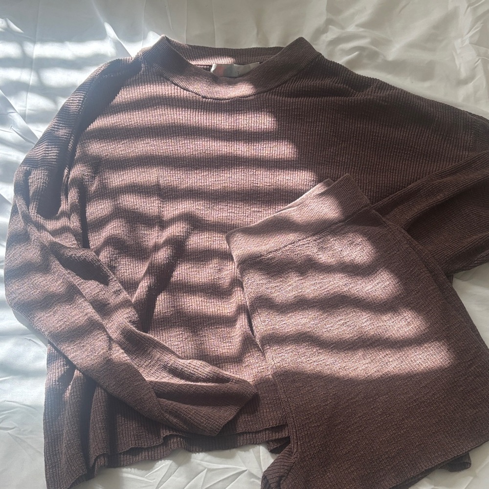 Free People Malibu Solid Surf set brown